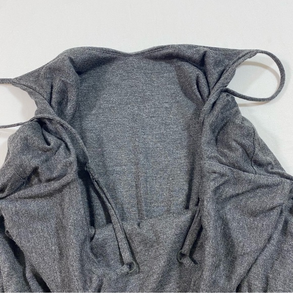 Gap Maxi Dress Woman’s X-Small Spaghetti adjustable Strap Charcoal Gray Jersey - Picture 7 of 14